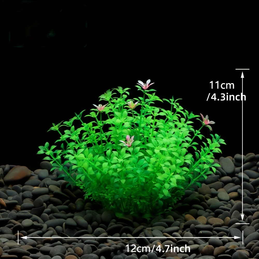 Planted Aquarium Materials - Dekoracja do akwarium, sztuczne plastikowe rośliny,