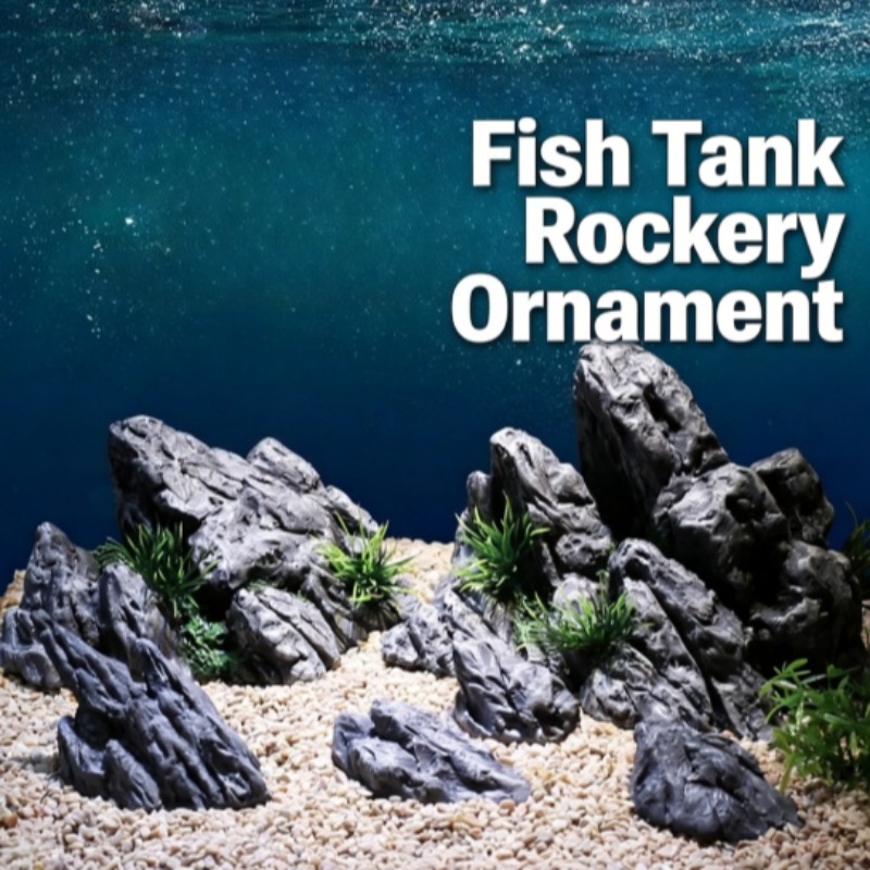 Aquarium Planted Setup - Dekoracja Akwarium Symulacja Kamienia Skalnego Krajobrazu