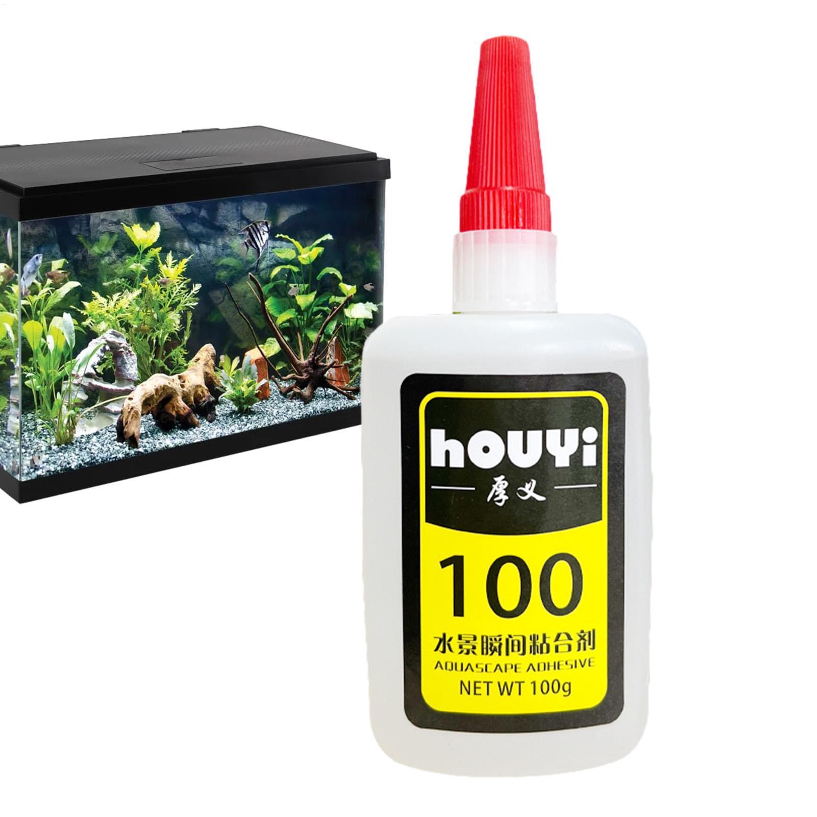 Aquarium Plant Glue - 50/100g Przezroczysty Klej Błyskawiczny do Akwascapingu