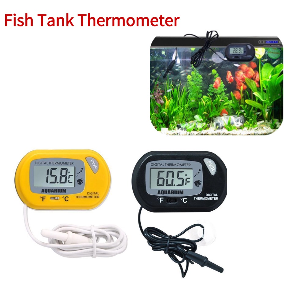 Planted Aquarium Temperature - Termometr do akwarium Wodoodporny termometr elektroniczny