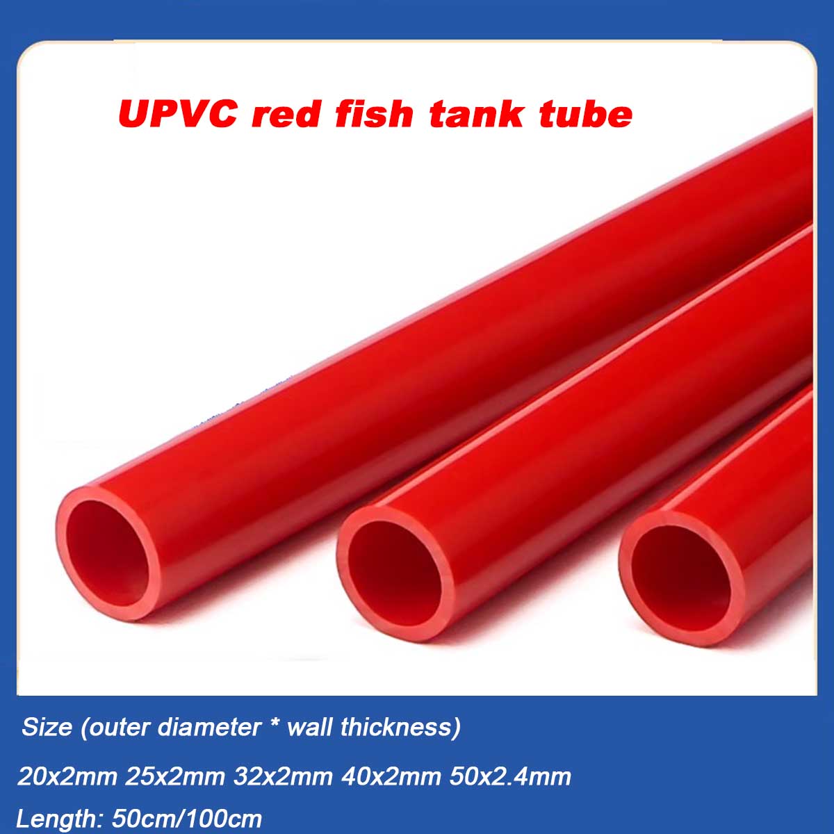 20 ~ 50mm rura UPVC akwarium a – Aquarium Plant Red recenzja i cena