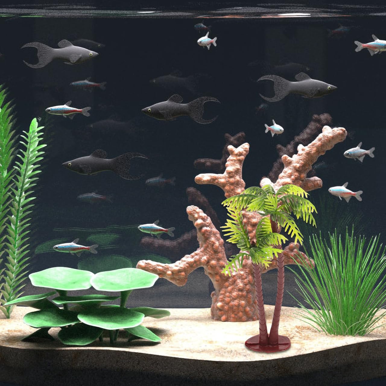 10/20/30/40/50 szt. Dekoracje  – Aquarium Planted Fish Tank recenzja i cena