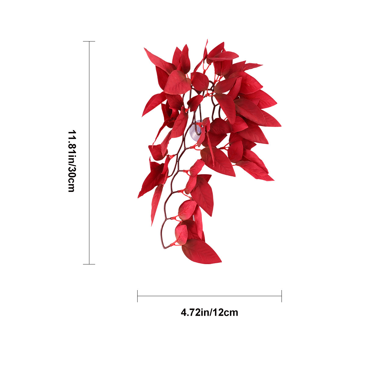 Realistyczna czerwona sztuczna – Aquarium Plant Red recenzja i cena