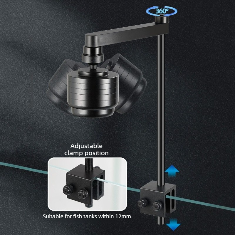 Lampa LED do akwarium 3 kolory – Led Planted Tank Light recenzja i cena