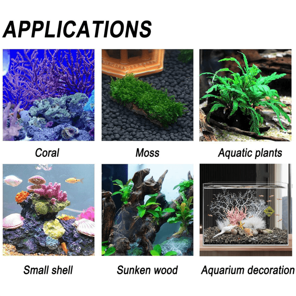 Klej do akwarium Klej błyskawi – Aquarium Plant Glue Gel recenzja i cena