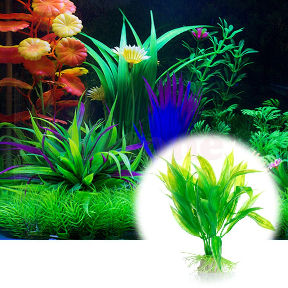 15cm sztuczne akwarium rośliny – Planted Aquarium Materials recenzja i cena