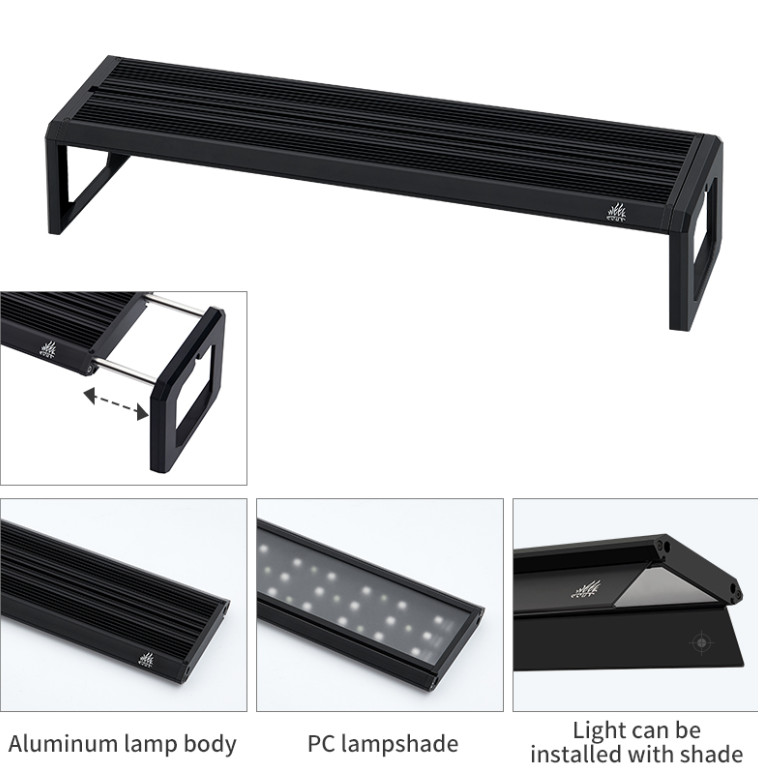 Lampa akwariowa LED RGB UV z s – Led Planted Tank Light recenzja i cena