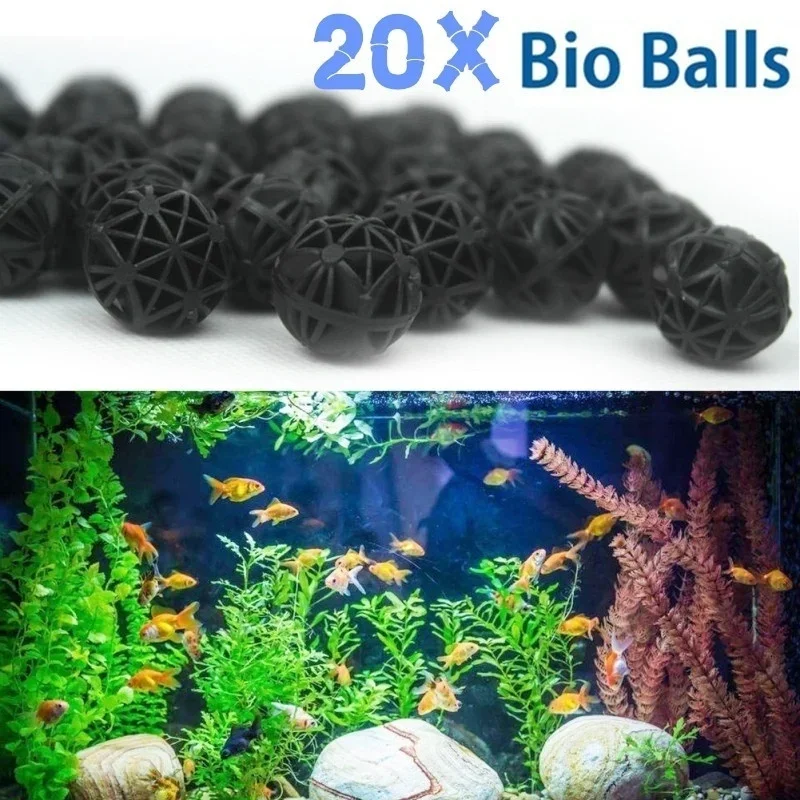 20 szt. 16mm Bio Kulki Filtrac – Planted Aquarium Media recenzja i cena