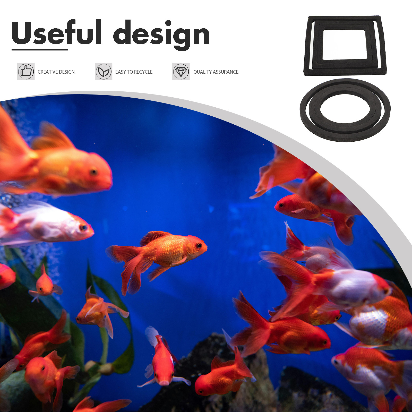6 szt. pierścieni do karmienia – Aquarium Planted Setup recenzja i cena